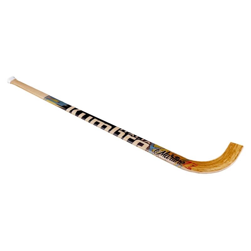 KUMBRE ITALIA - Stecca Hockey su Pista Lucas Martinez, Manico S in Legno Italiano, Peso 400-460 g, 1 unità, Finitura Naturale, Senior, Rigidità Medio-Alta, Modello Corto di 1 cm