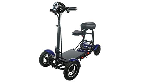 Foldable Lightweight Power Mobility Scooters Easy Travel Electric Wheelchair Multi Terrain Scooter