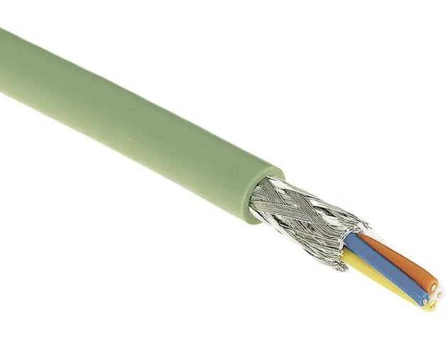 09456000100, Multi-Conductor Cables RJI CBL 4XAWG 22/1 Solid 100M Ring