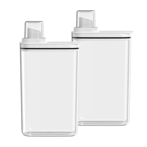 " Kit 2 Dispenser para Sabão Flow 2,3 Litros Porta Sabão e Amacia...