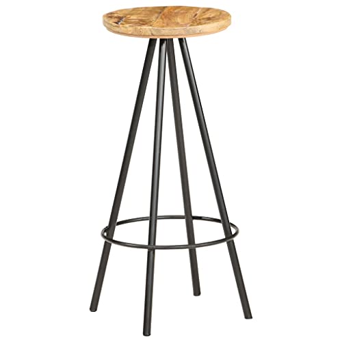 Tabourets de bar en bois de manguier 73 cm - Solution d'assises robustes et compactes - 8