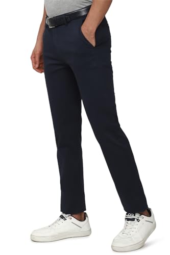 Image of Peter England Men's Mid Rise Slim Pants