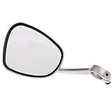 Blewa Spiegel, Nierenform, links mit Klemmschelle - Simson KR51/1 Schwalbe, SR4-2 Star, SR4-3 Sperber, SR4-4 Habicht - MZ TS, ES