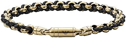 Emporio Armani Bracciale in Acciaio Inossidabile da Uomo
