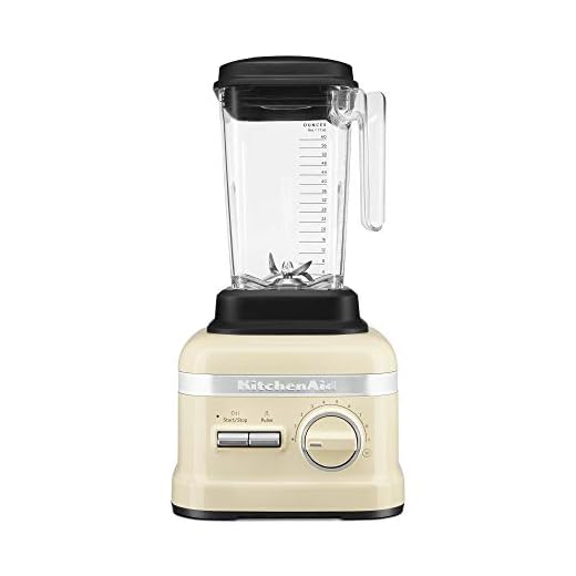 Kitchenaid KSB6061 EAC - Batidora de vaso, color crema