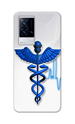 Image of Printed Hard Back Cover Case for Vivo IQOO 9 5G Back Cover (Medical Doctor) -1803