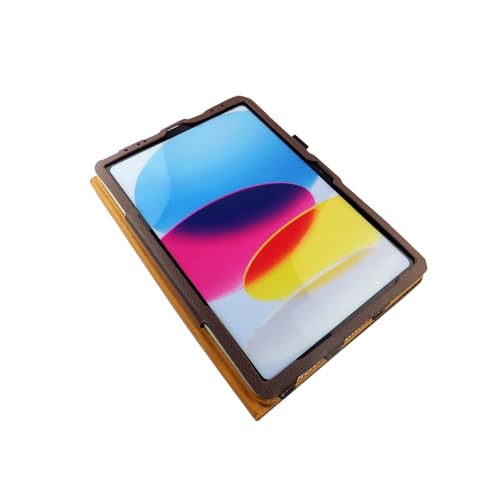 Étui en cuir pour iPad 10e génération 2022 11 pouces marron