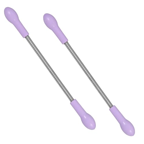 WOFASHPURET 2Pcs Portable Stainless Steel Facial Hair Remover Spring Epilator for Quick Hair Extraction DIY Threading Tool for Home Use Less Irritation and No Maintenance Required Random Color