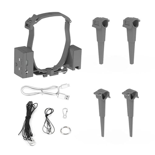 SZZCNOX Dispositivo de liberación de gotas de aire para DJI Mavic 4 Pro, sistema de lanzamiento, entrega de transporte con trenes de aterrizaje para boda, pesca, cebo, búsqueda y rescate, accesorios