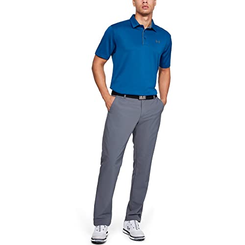 Image of Under Armour Men's Polyester Solid Tech Polo | T-Shirt | 1290140-001