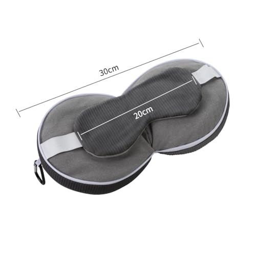 Almohada de viaje con máscara de algodón miniatura 7