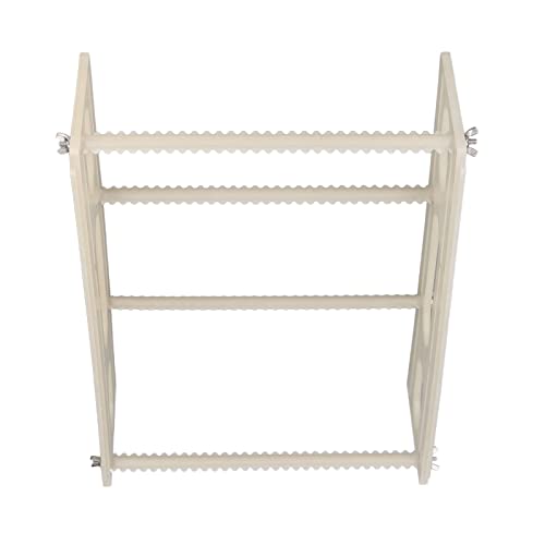 Record Drying Rack, Fast Assembly Vinyl Records Storage Stand Stable Structure Large Capacity Bending Resistant for Household Use - Image 4