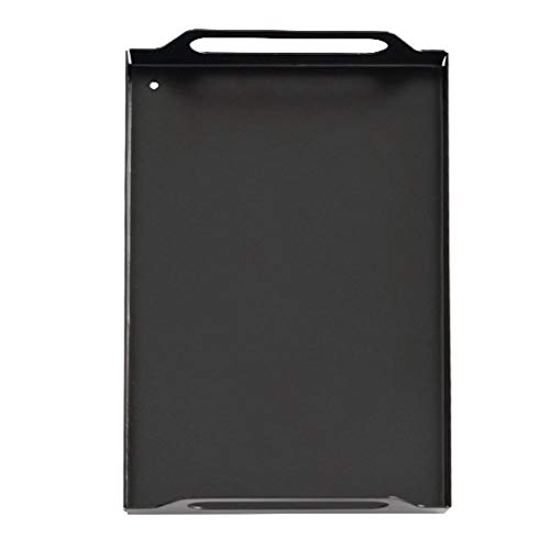 Plateau rectangulaire noir de service pour snacks et présentation de table - 2