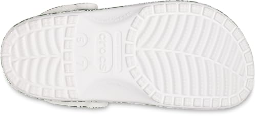 Image of Crocs Unisex Classic Graphic Clog Green Ivory Men's 7, Women's 9 Medium
