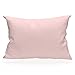 Soleil d'Ocre 554827 - Funda de almohada de algodón, color rosa, talla 50 x 75 cm