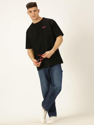 Image of Thomas Scott Men's | Graphic | Half Sleeve | Oversized Fit | 100% Cotton | Crew Collar | Casual Tshirt