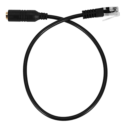 Adaptador cable 3.5mm a RJ9 para smartphones miniatura 3
