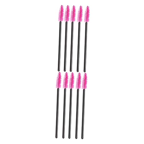 BELLIFFY Disposal Eyelash Brush 100pcs Lash Curler Eyebrow Comb for Quick Easy Eye Makeup