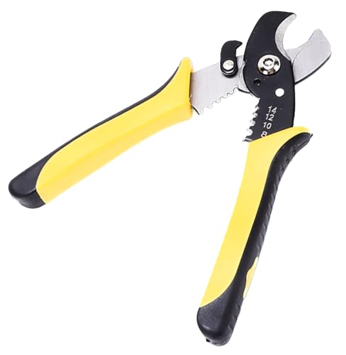 GLUN® Multi-Functional Cable Stripping Plier, Electrician Wire Plier Tool Wire Cutter With Gripping Pack of 1) (B0CSSRF6MW) Amazon Price History, Amazon Price Tracker