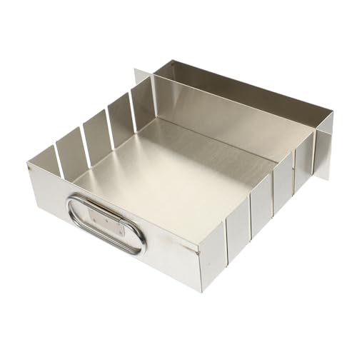 Stainless Steel Nougat Cutting Baking Pan for Nougat Candy Making Candy Pan for Cutting Bars Nougat Cut Tray
