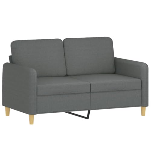 Gecheer 3-TLG. Sofagarnitur Sessel Couch Sofa Wohnzimmersofa Couchgarnitur Designsofa Sitzmöbel Polstermöbel mit Kissen Dunkelgrau Stoff 3202143 – Bild 4