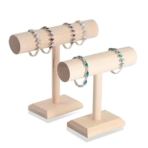 Présentoir bracelet en bois compact pour exposition et vitrine - 3