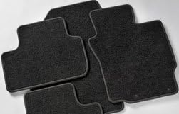 Genuine Parts Classic Grade Textile Mat Set SP041048 Black/Dark Grey