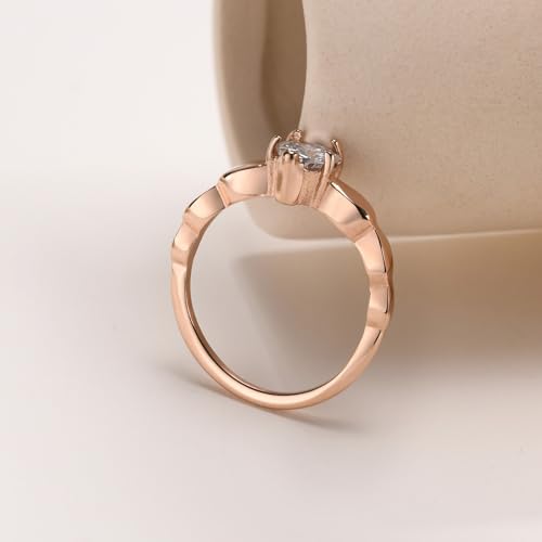 Custom Engraved Rings for Women Personalized CZ Promise Rings for Her Black Stackable Wedding Rings for Women Gold Blue Sapphire Engagement Rings for Women,with Gift Box&Message Card3