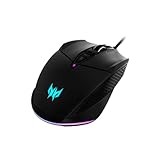acer one 10 s1002 recensione GPMCE1101Q Acer GP.MCE11.01Q, Predator Cestus 335 - Mouse da gioco (19.000 DPI, 400 IPS, 10 tasti programmabili, tempo di risposta 0,5 ms, illuminazione RGB, colore: Nero