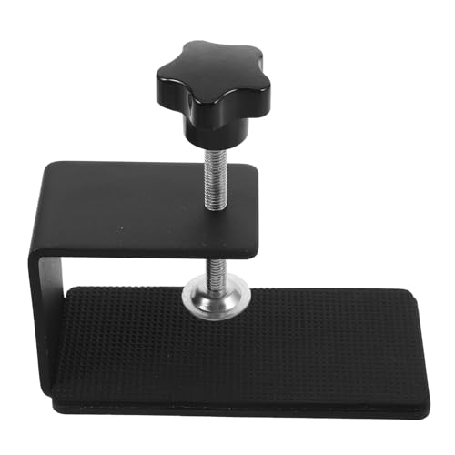 UKCOCO Soporte de Palanca de Cambios Ajustable de Metal Abrazadera de Mesa para Simulador de Carreras, Compatible Freno de Mano, Montaje Rápido y Seguro para Accesorios de Dirección