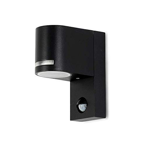 Premium lámpara de pared Lámpara de pared con detector de movimiento qr13. IP44 GU10 Capacidad Max 11 W. 90 ° Sensor Sensor Lámpara Sensor Proyección Jardín Cover
