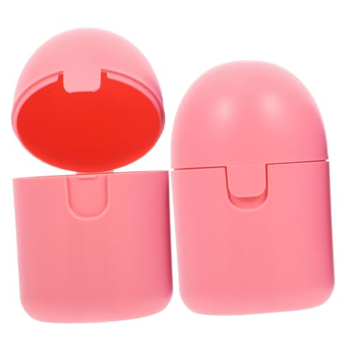 TOYZFRIENDY Caja de Vapor para Copas 2 Unidades, Portátil de Pp Resistente al Calor, Almacenamiento Seguro y Limpieza Higiénica para Uso Femenino Diario