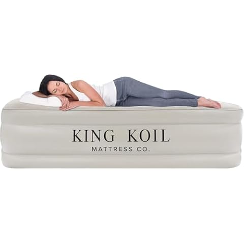 King Koil Luxury Queen Air Mattress Cover
