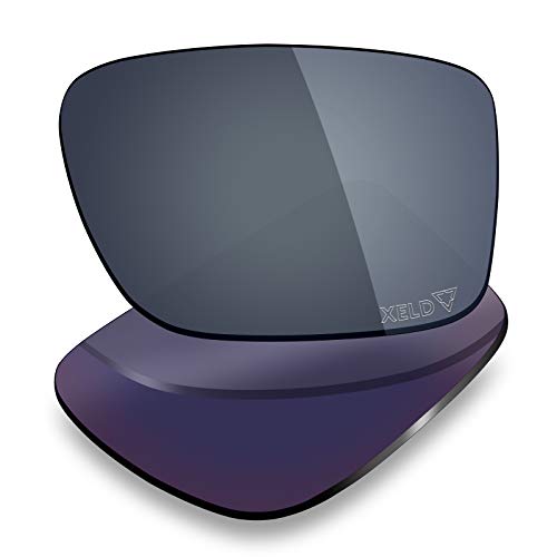 Mryok Verres de rechange pour Oakley Double Edge, Noir (Xeld Polarized - Spawn Black), Taille unique