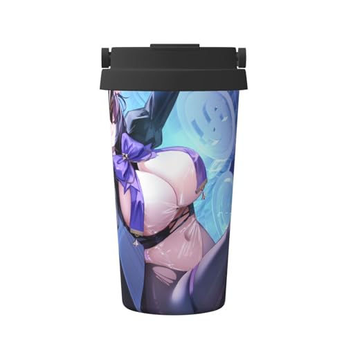 �R�[�q�[�J�b�v �A�Y�[�����[�� �`�F�V���[ �X�e�����X�J�b�v �ۗ� �ۉ� ������ �����^�т₷�� �r�[�� �ƒ�p �ԗp �I�t�B�X ���킢�� �L�����N�^�[ �O�b�Y �v���[���g 500ml