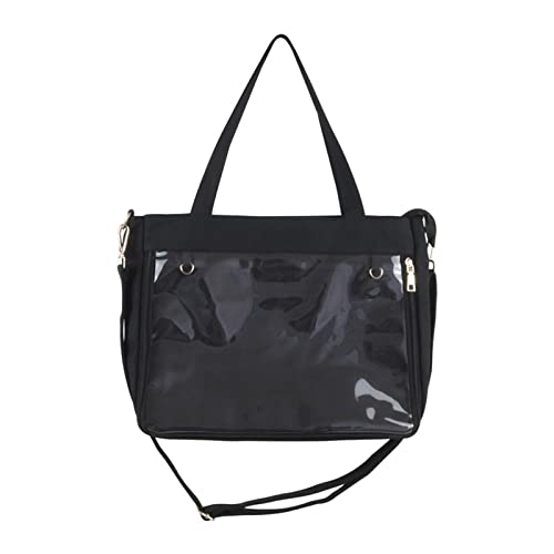 Sac à bandoulière JK fille transparent pour éviter le désordre et personnaliser son style