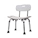 FCXBQ Taboret prysznicowy, taboret pod prysznic, krzesło łazienkowe, lekkie oparcie z aluminium, waga magazynowa 150 kg, taboret łazienkowy