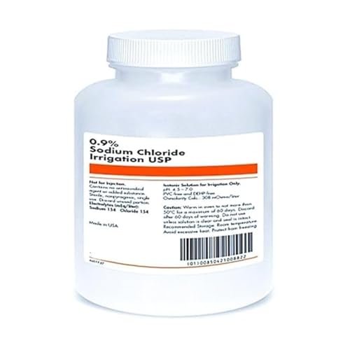 Sterile Saline (6-Pack of 100 ml)