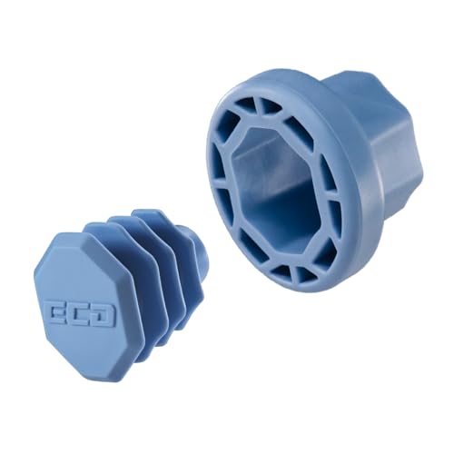 ECD Lacrosse Sliding End Cap (Carolina Blue)