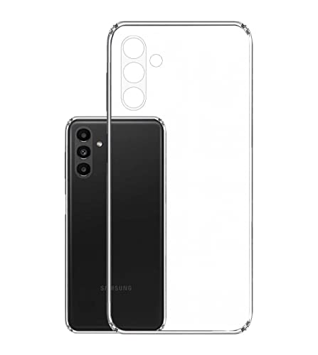 Image of COVERBLACK Silicone Case Back Cover for Samsung Galaxy M13 (4G) - Transparent