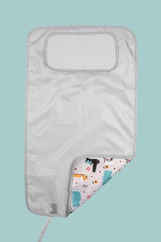 Miniatura 4 de Hamur Home Cambiador portátil  Impermeable, lavable y fácil de limpiar, plegable cambiador de bebé de viaje para bolsa de pañales, compacto y