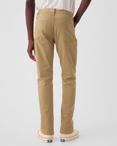 Image of Gap Men Slim Fit Mid Rise Heavily Washed Stretch Denim Jeans