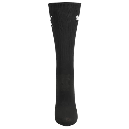 Puma Mens 6Pk Mens Terry Crew Socks - Black - Size 10-133