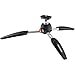 Manfrotto PIXI Evo 2-Section Aluminum Mini Tripod, Black