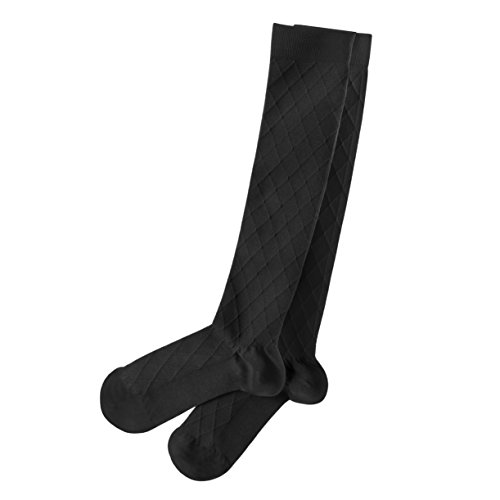 Travelon Large Compression Socks, Black, Large - Men: 9-12, W: 11-14 Cover