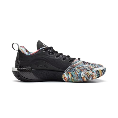 Image of LI-NING Way of Wade 12 Men's Basketball Shoes Anti-Slip Professional Shock Absorption Sports Sneakers Wow 12