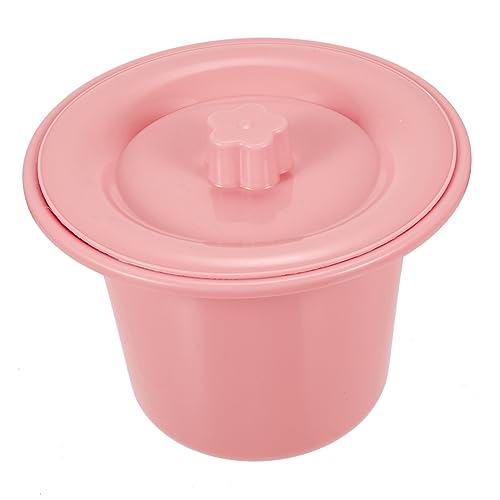 IWOWHERO スピットンチャンバーポット 車のトイレのボトル トイレボトルバケツ おしっこボトルハンドル おしっこポットバケツ 妊娠中の便器 携帯便器ボトル ふた付きチャンバーポット 寝室の小便