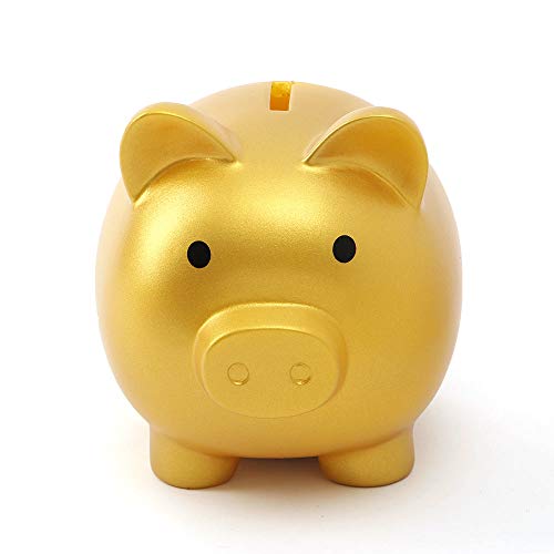 Gold Piggy Bank