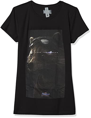 T-shirt Marvel Rocket filles manches courtes anti-irritation et extensible