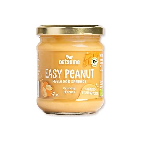 OATSOME® Easy Peanut | Feelgood Spread | Crunchy Erdnuss | Nussmus Cover